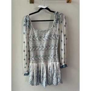 LoveShackFancy | Dresses | Loveshackfancy Arleigh Stripe Mini  Cottonsundress | Poshmark